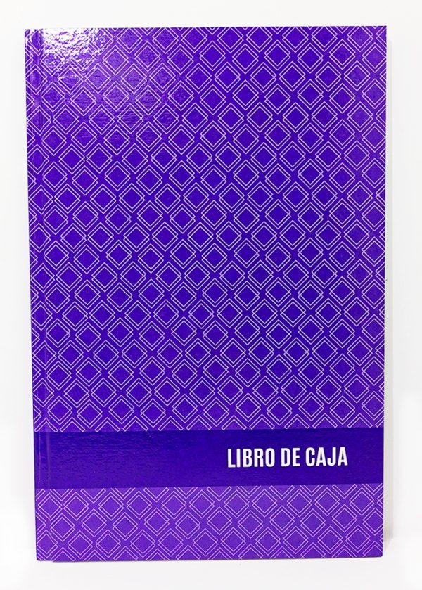 Libro de Caja empastado tamaño oficio ABC