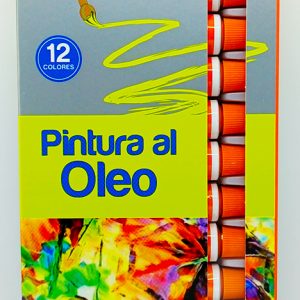 Oleos de 12 colores MADISON 2138 tubos de 12 mls.