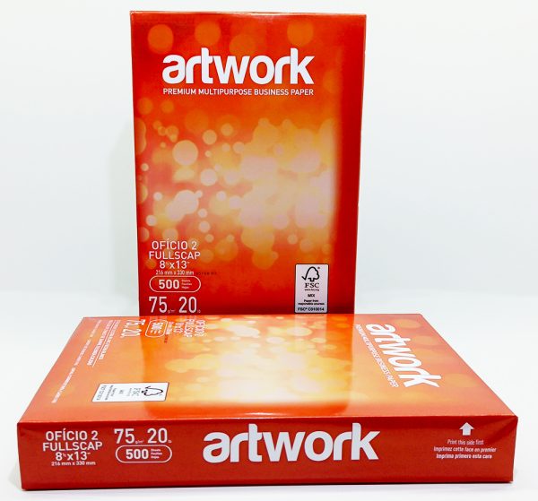 Papel bond blanco Oficio de 75 grs ARTWORK - Imagen 2