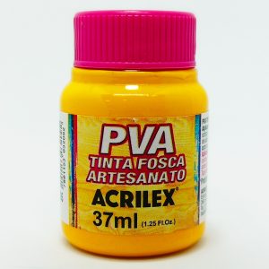 Pintura ACRILEX PVA (Artesanato) Nº 505 37 mls Amarillo Oro