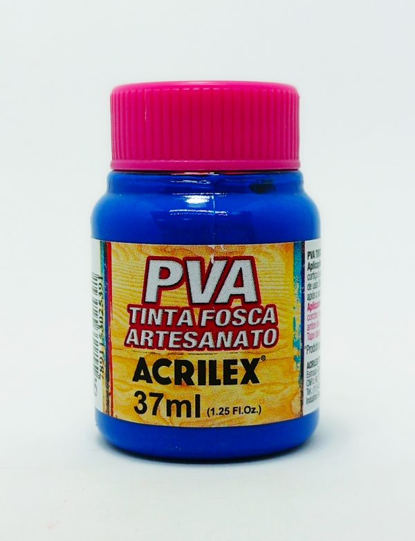 Pintura ACRILEX PVA (Artesanato) Nº 535 37 mls Azul Mar