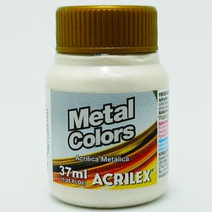 Pintura ACRILEX PVA Metálica Nº 562 37 mls Blanco
