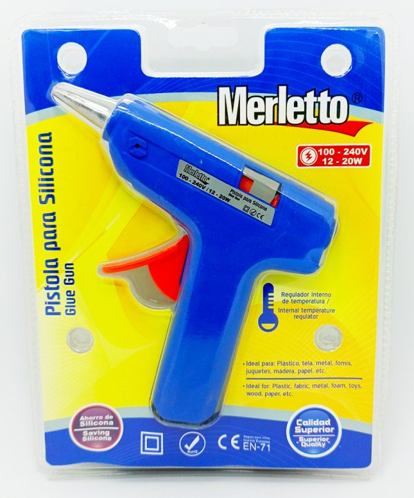 Pistola para silicona MERLETTO mediano