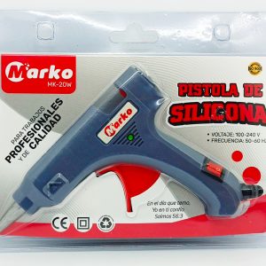 Pistola para silicona MARKO PREMIUN 20 w MK-202