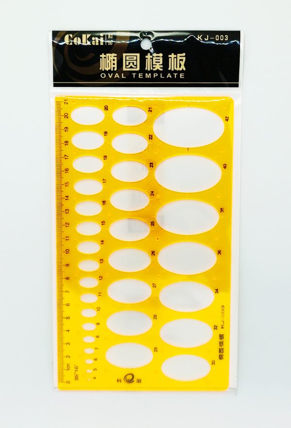 Plantilla de Óvalos COKAI KJ-003