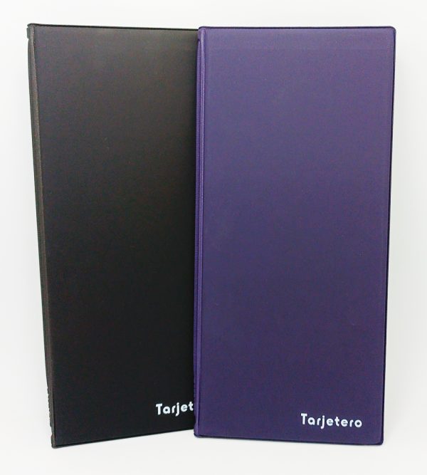Porta tarjetas para 104 unidades tipo libro ARTESCO
