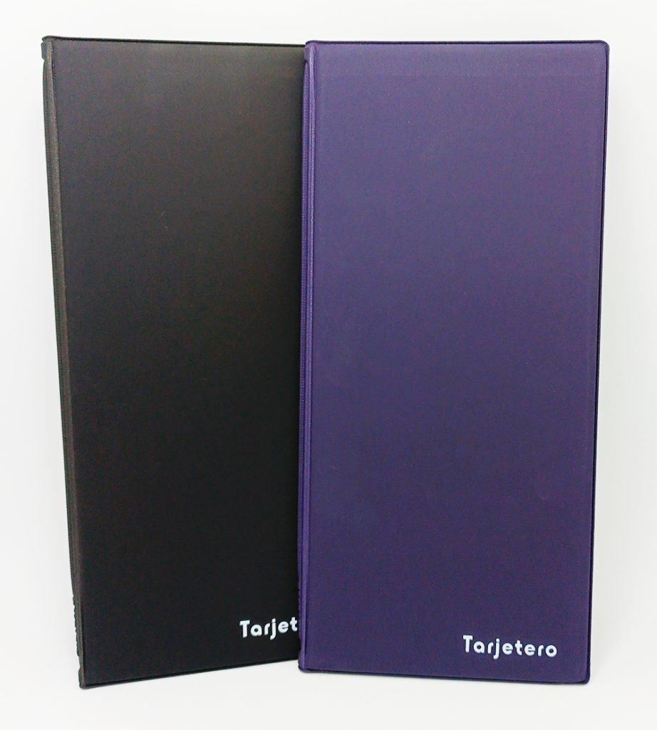 Porta tarjetas para 104 unidades tipo libro ARTESCO