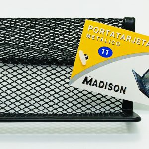 Porta tarjetas de escritorio de metal MADISON Nº 11