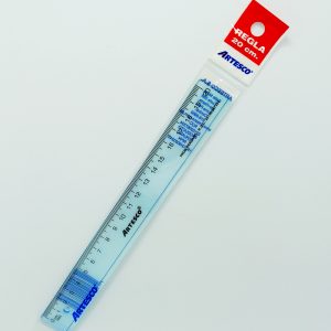 Regla Plástica 20 cms ARTESCO Cristal