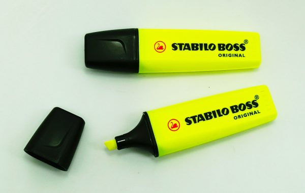 Resaltador STABILO Boss Nº 24 Amarillo p/biselada - Imagen 3