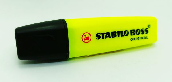 Resaltador STABILO Boss Nº 24 Amarillo p/biselada
