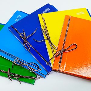 Tapas de carpeta de cartón plastificado LIDER con separador Pleno