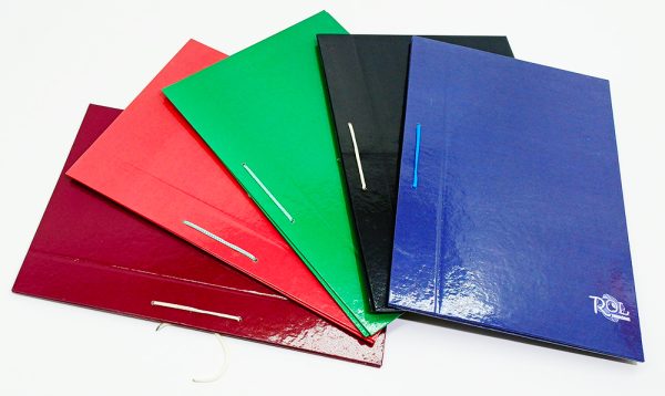 Tapas de carpeta de cartón tamaño Oficio ROL Pleno