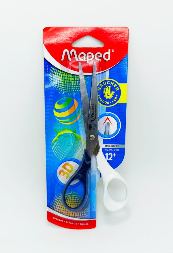 Tijera MAPED 16 cm 476510 Shape para Zurdos - Imagen 2