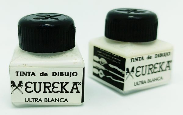 Tinta de Dibujo EUREKA Blanco Ultra frasco pequeño