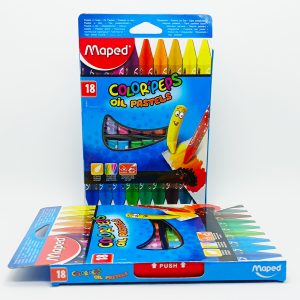 Tiza Pastel al Óleo 18 colores MAPED 864011