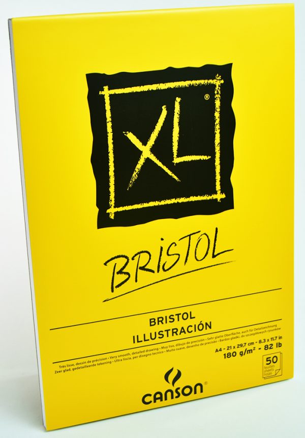Block de Dibujo A-4 CANSON XL Bristol 180 gramos 50 hojas