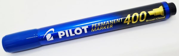Marcador permanente PILOT SCA-400 -B p/Biselada Azul