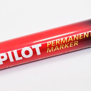 Marcador permanente PILOT SCA-400 -B p/Biselada Rojo