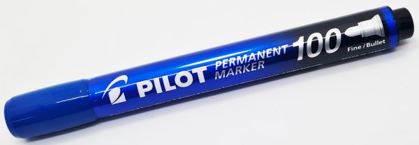 Marcador permanente PILOT SCA-100 p/Redonda Azul