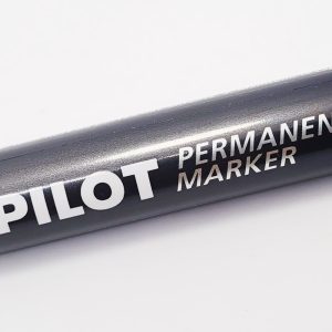 Marcador permanente PILOT SCA-100 p/Redonda Negro