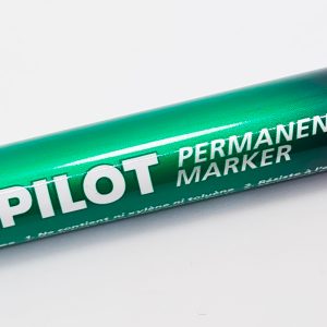 Marcador permanente PILOT SCA-100 p/Redonda Verde