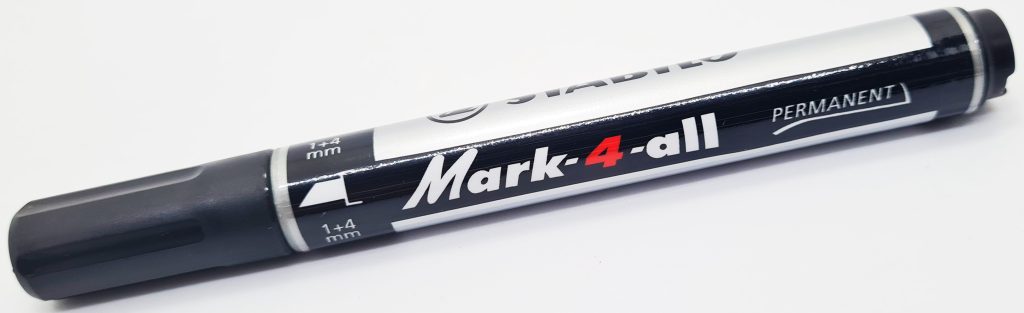 Marcador permanente STABILO Mark-4-All negro
