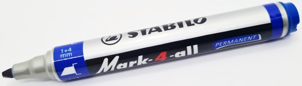 MARC0125 Marcador permanente STABILO Mark-4-All Azul - Imagen 2