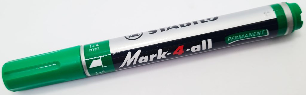 Marcador permanente STABILO Mark-4-All Verde