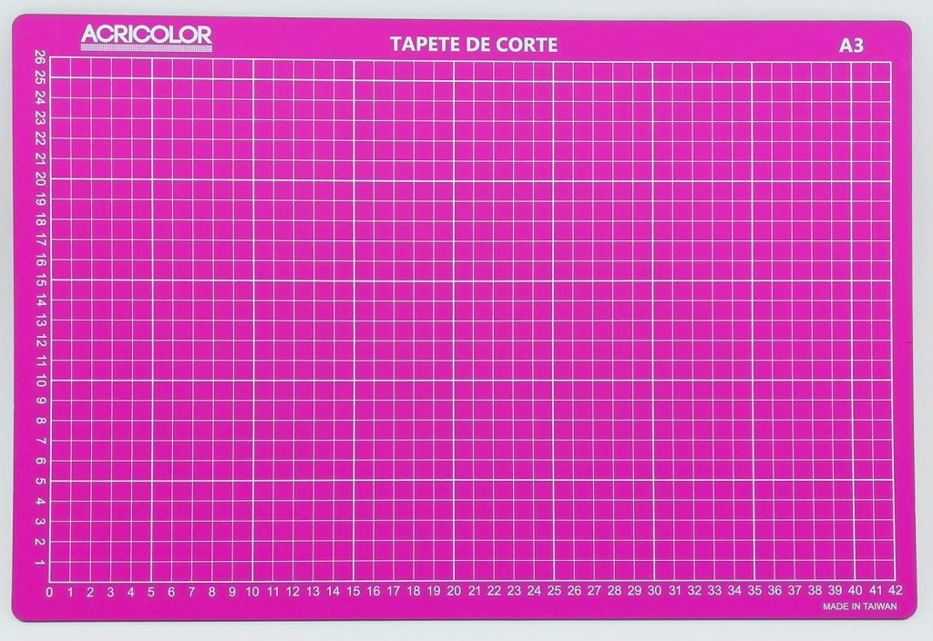 Plancha para cortar A - 3 ACRICOLOR color Rosa