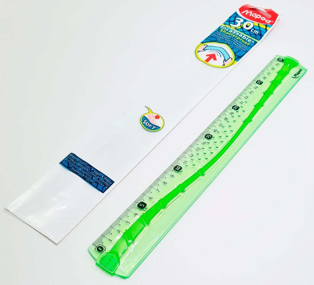 Regla Flexible 30 cm. MAPED 244030 Flex Irrompible