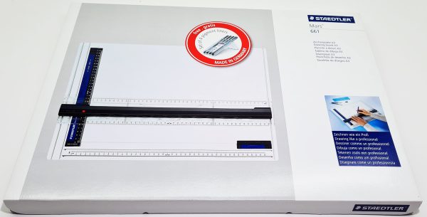Tablero de Dibujo + set de tiralíneas STAEDTLER Mars 661 Tamaño A-3