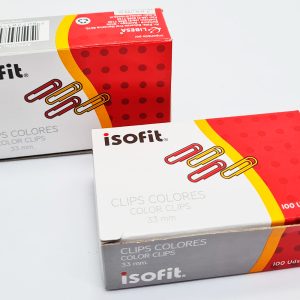 Clips de colores Isofit de 33 mm