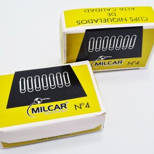 Clips metálico de 33 mm Nº 4 Milcar