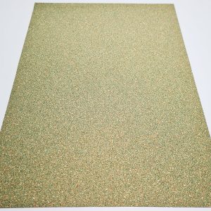 Corcho en lamina 0.9 mm Verde 45 x 60 cms. (1/32")