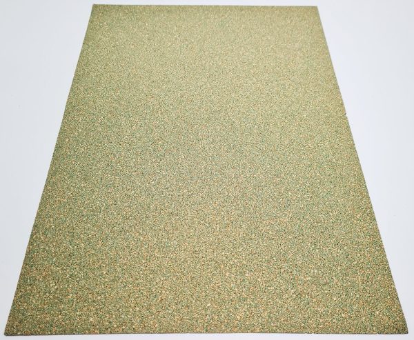Corcho en lamina 0.9 mm Verde 45 x 60 cms. (1/32")