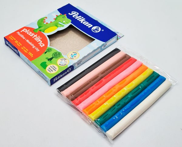 Plastilina 10 colores PELIKAN México - Imagen 2