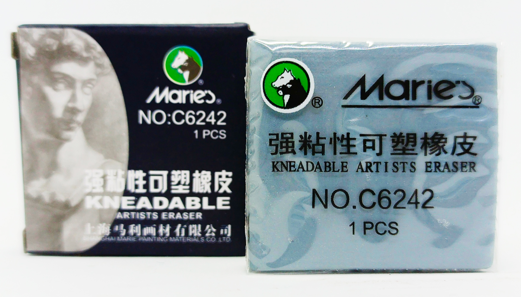 Borrador Limpia tipo Maries Miga de Pan tipo plastilina