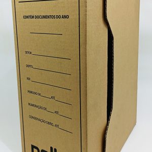 Caja para archivo gigante Dello 308 de cartón corrugado