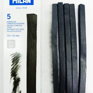 Carbón Vegetal de 10 mm X 15 cm MILAN 7807