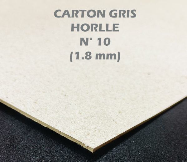 Cartón Gris Lider Horlle Nro. 10 (1.8 mm) 80 x 120 cm