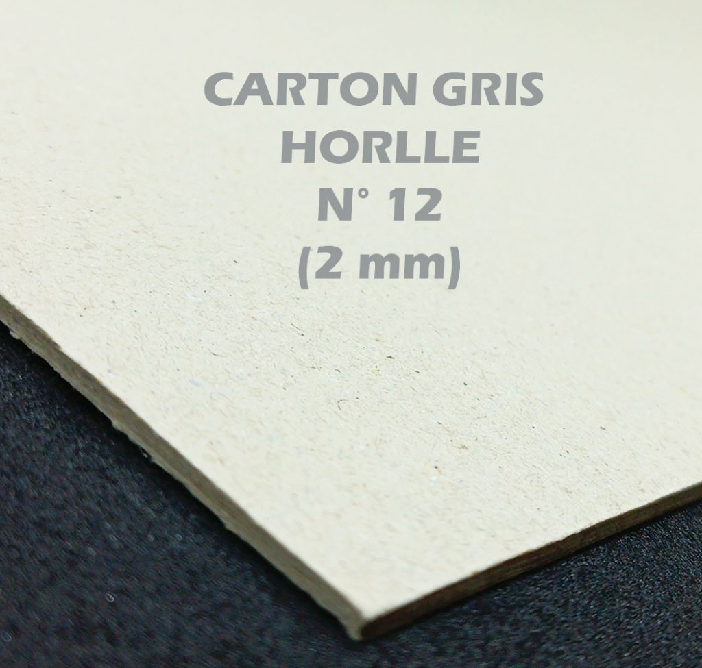 Cartón Gris Líder Horlle Nro. 12 (2.0 mm) 80 x 120 cm
