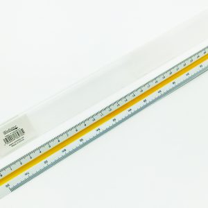 Escalímetro Triangular 30 cm. Merletto de plástico 6 escalas