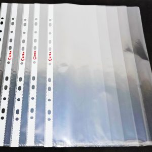 Funda plástica Oficio transparente Grueso Marko