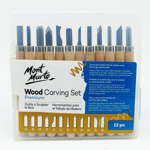 Gubias 12 piezas MONT MARTE Mango de madera MMSP0023