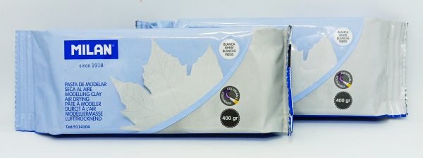 Pasta de Modelar MILAN 400 gramos Blanco Fimo effect