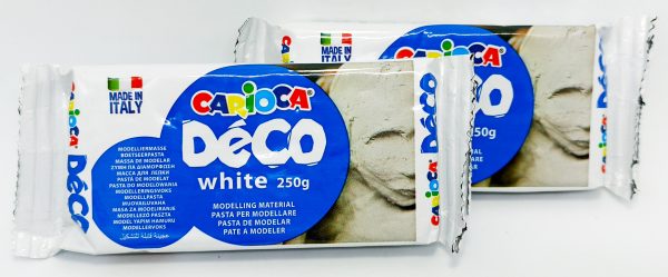 Pasta de Modelar CARIOCA Deco 250 gramos Blanco