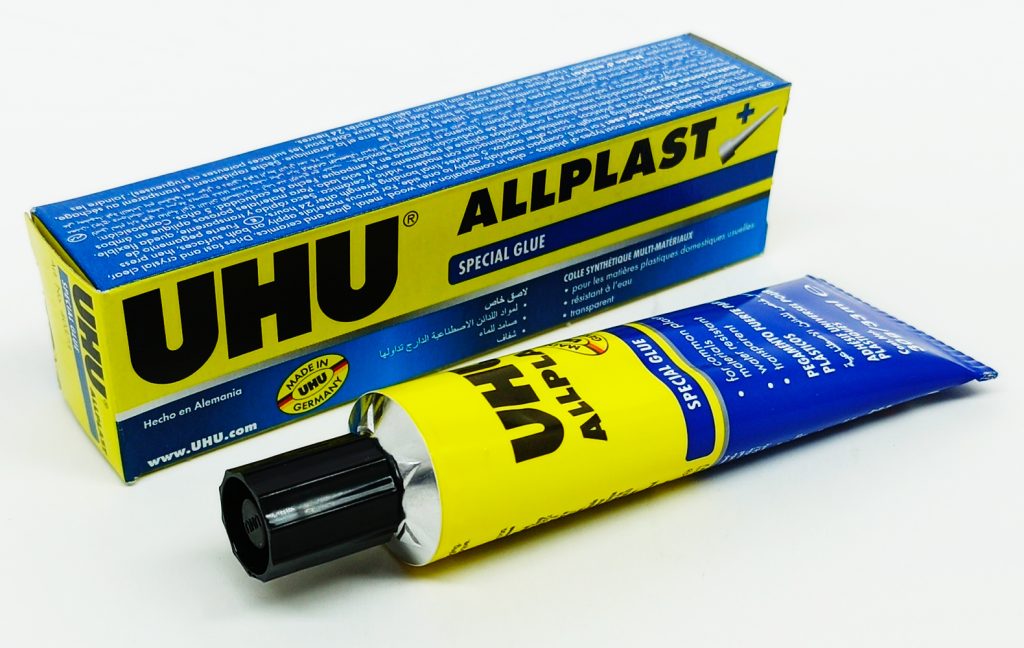 Pegamento UHU All Plastics liquido 33 ml.