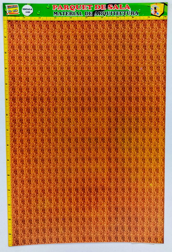 Textura para maqueta Parquet de Sala Nº016