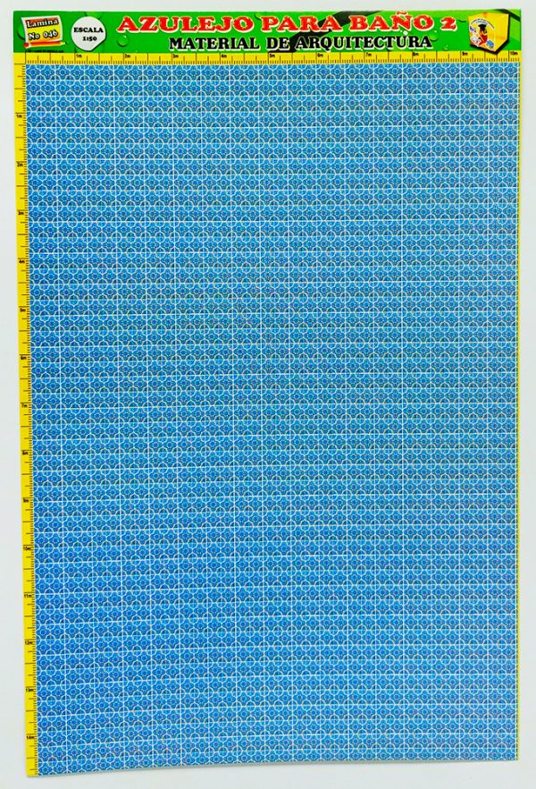 Textura para maqueta Azulejo para Baño 2 N°046